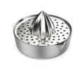 Silver citrus squeezer