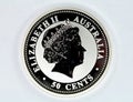 Silver coin of Australia