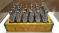 Silver coke bottles Royalty Free Stock Photo