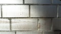 Silver coloured bricks