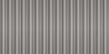 Silver corrugated iron sheets seamless pattern of fence or warehouse wall