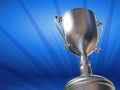 Silver cup Royalty Free Stock Photo