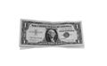 Silver Dollar Bill Royalty Free Stock Photo