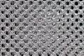 Silver double shiny braided metal mesh