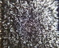 Silver eye shadow sparkle metallic shimmer glitter cosmetic make-up macro photo Royalty Free Stock Photo