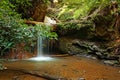 Silver Falls on Berry Creek Trail, Big Basin, CA Royalty Free Stock Photo