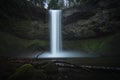 Silver Falls Royalty Free Stock Photo