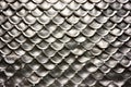 silver fish scales up close Royalty Free Stock Photo