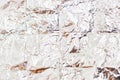 Silver foil shiny metal texture background wrapping paper for wall paper decoration element Royalty Free Stock Photo