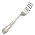 Silver Fork isolated on white background Royalty Free Stock Photo