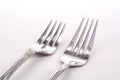 Silver Forks Royalty Free Stock Photo