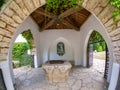 The Silver Fountain in the Park of Queen Mary\'s Castle in Balchik