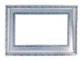 Silver frame Royalty Free Stock Photo