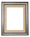 Silver frame decorated with canvas