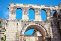 Silver Gate Roman Architecture in Split Croatia