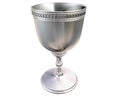 Silver goblet Royalty Free Stock Photo