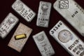 Silver & Gold Bullion Bars (Ingots)