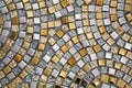 Silver and gold surfaces. Royalty Free Stock Photo