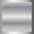 Silver gradient background. Silver design texture for ribbon, frame, banner. Abstract silver gradient template. Metal