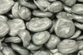 Silver granules of zinc metal