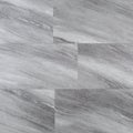 Silver and gray vinyl plank flooring seamless texture Royalty Free Stock Photo