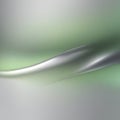 Silver and green gradient with smooth color transitions. Royalty Free Stock Photo