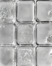 Silver Grid â Minimal Gel and Texture Study Created by AI Royalty Free Stock Photo