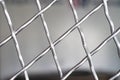 silver grille for concept idea and inspiration background Royalty Free Stock Photo