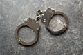 Silver handcuffs