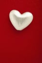 Silver Heart Royalty Free Stock Photo