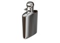 Silver Hip Flask Royalty Free Stock Photo