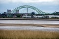 Silver Jubilee Bridge, Runcorn, UK Royalty Free Stock Photo