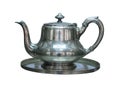 Silver kettle Royalty Free Stock Photo