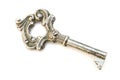 Silver key Royalty Free Stock Photo