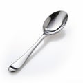 Silver Large Spoon In Chrome - Classic Japanese Simplicity