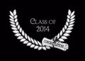 Silver laurel for 2014 graduation