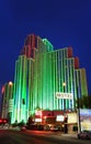 Silver Legacy resort and casino at night, Reno, Nevada