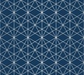 Silver lines pattern. Vector geometric seamless texture with grid, net, mesh Royalty Free Stock Photo