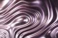 Silver liquid molten metal abstract wavy background with light reflects