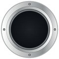 Silver loudspeaker Royalty Free Stock Photo