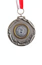 Silver medal Royalty Free Stock Photo