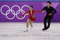 Silver medalists Wenjing Sui and Cong Han of China perform in the Pair Skating Free Skating at the 2018 Winter Olympic Games