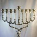 Silver Menorah