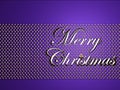 Silver merry christmas text