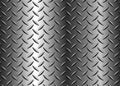 Silver metal background with diamond plate texture pattern, shiny chrome texture Royalty Free Stock Photo