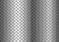 Silver metal background with diamond plate texture pattern, shiny chrome texture Royalty Free Stock Photo