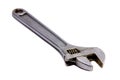 Silver Metal Monkey Wrench Isolated On White Background Royalty Free Stock Photo