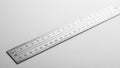 Is rectangular and flat with precise black markings for measuremen Royalty Free Stock Photo