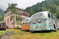 The silver mining ghost town of Sandon