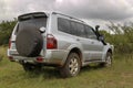 Silver Mitsubishi Pajero DHD Rear View